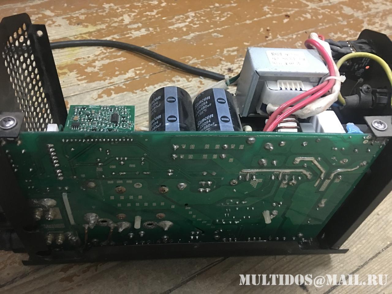 Ремонт сварочного аппарата Диолд АСИ-190 М MMA - не регулируется ток ...